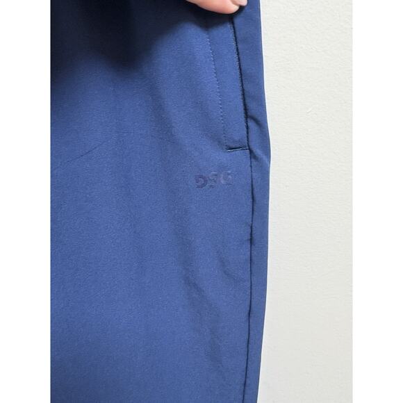 DSG Mens Navy Athletic Joggers Quick Dry Stretch Pants Size L - Picture 3 of 5